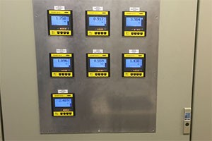 Control system with new evaluation units