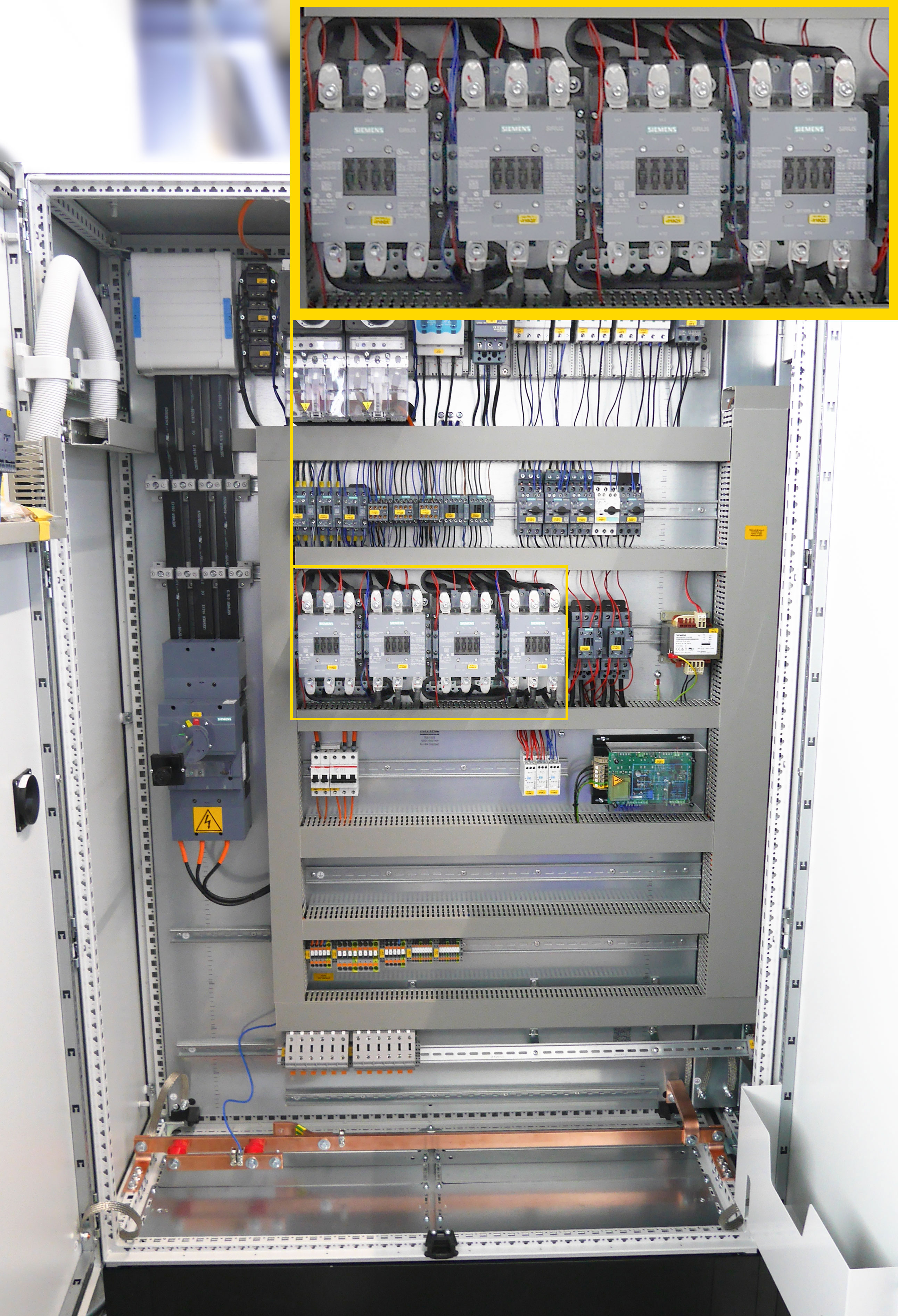 Load contactor for large electrical power