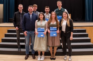 There were beaming faces at the graduation certificate ceremony in Weiden.